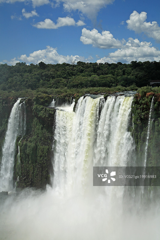 阿根廷伊瓜苏国家公园瀑布图片素材
