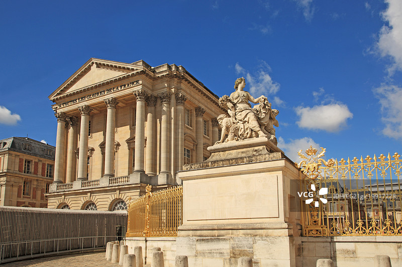 法国伊夫林凡尔赛宫花园，联合国教科文组织世界遗产图片素材