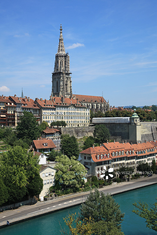 瑞士伯尔尼州：伯尔尼联合国教科文组织世界遗产图片素材