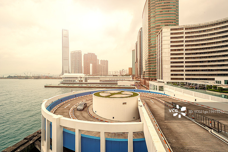 香港海港城停车场图片素材