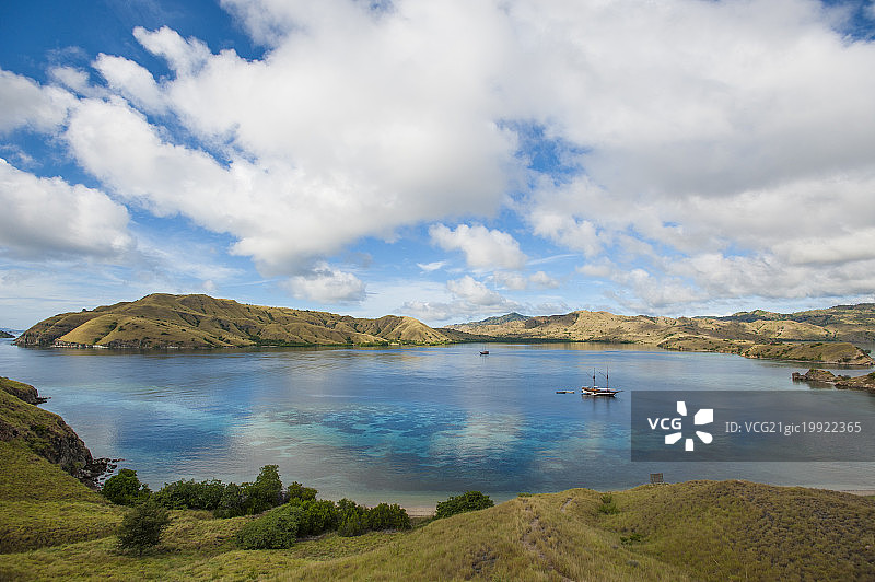 科莫多绿松石海湾图片素材