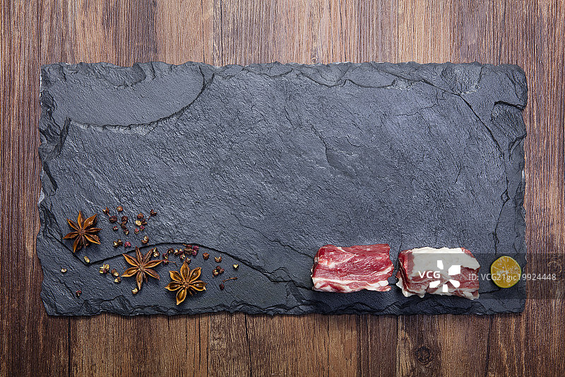 牛肉与调料图片素材