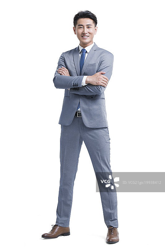 年轻商务男子肖像图片素材