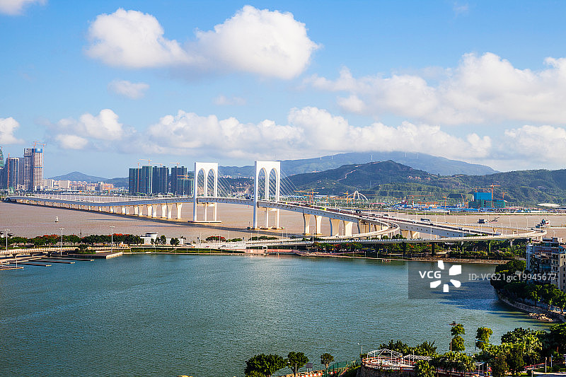 澳门城市建筑风光图片素材