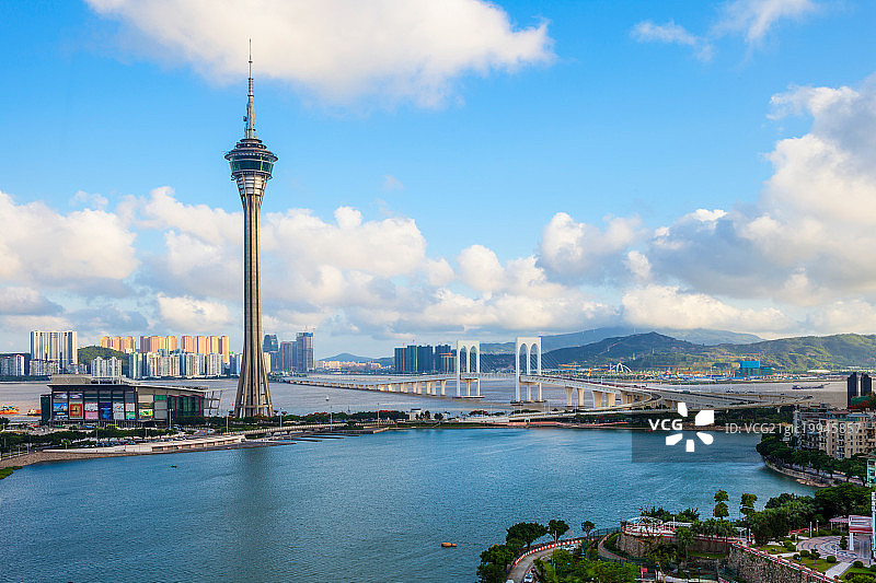 澳门城市建筑风光图片素材
