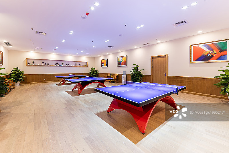 乒乓球室图片素材