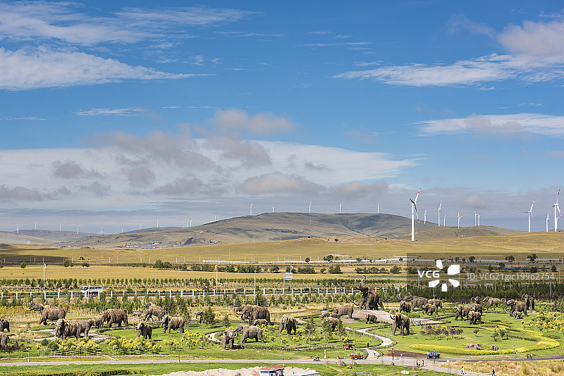内蒙古猛犸公园图片素材