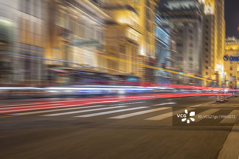 上海外滩公路虚幻图片素材