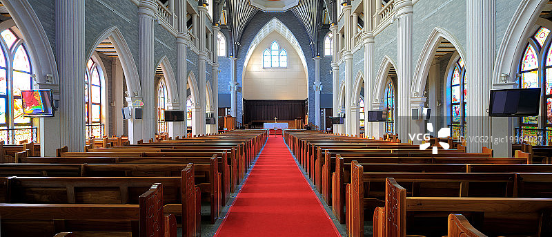教堂内部图片素材