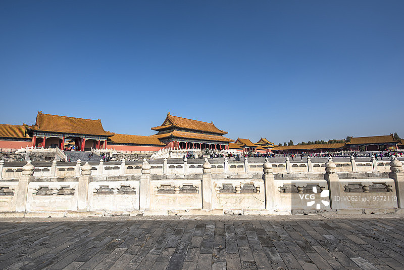 故宫太和门广场图片素材