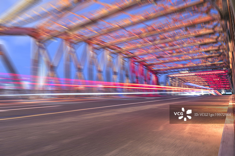 外白渡桥夜景图片素材