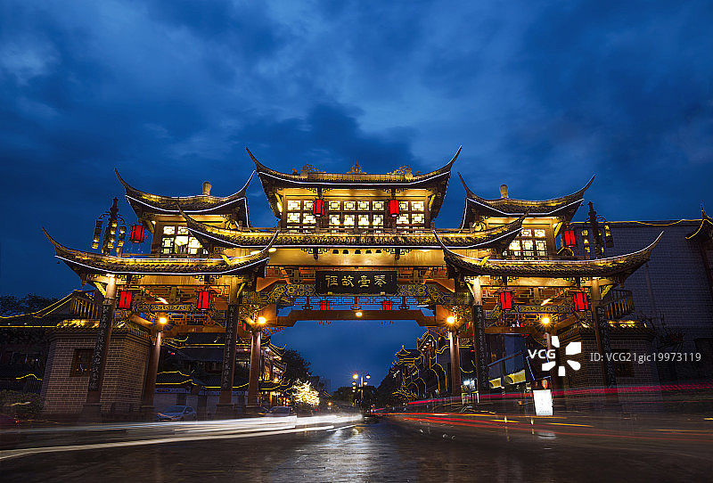 琴台路图片素材