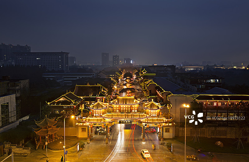 琴台路图片素材