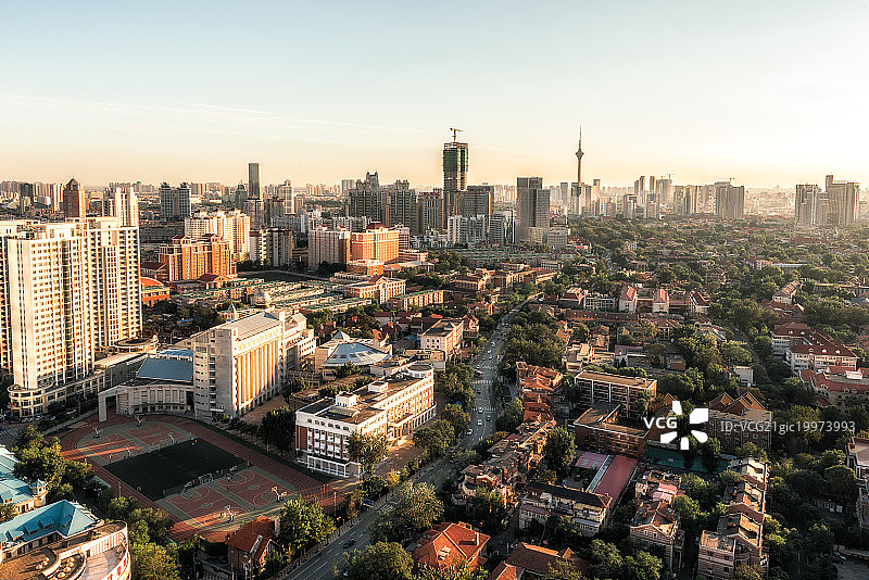 五大道小洋楼图片素材