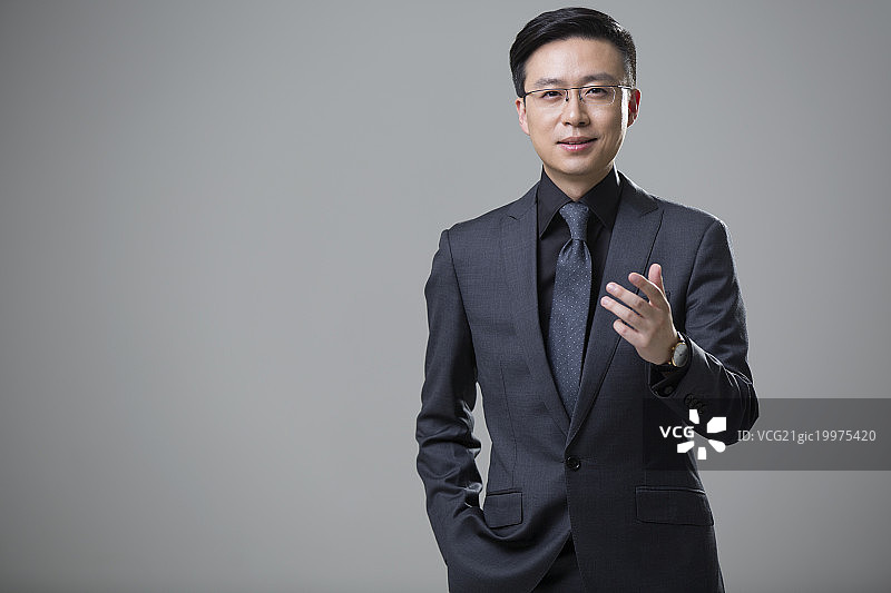 成熟商务男士肖像图片素材