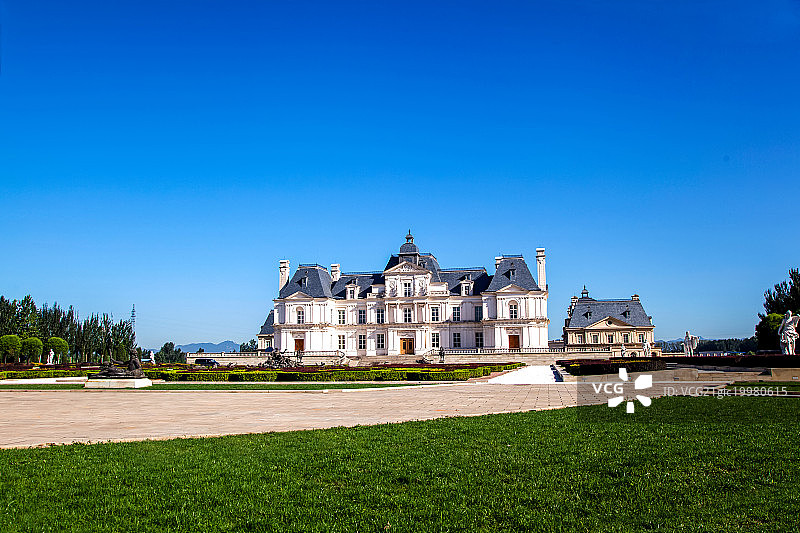 欧式建筑北京拉斐特城堡图片素材