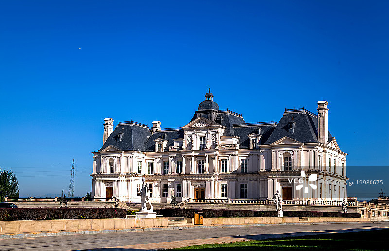 欧式建筑北京拉斐特城堡图片素材