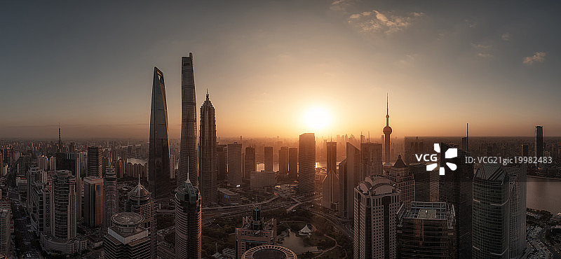 陆家嘴建筑群图片素材