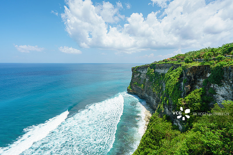 巴厘岛情人崖自然风光图片素材