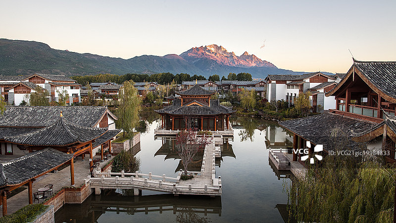 丽江希尔顿酒店图片素材