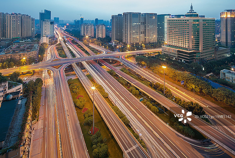 成都人南立交图片素材