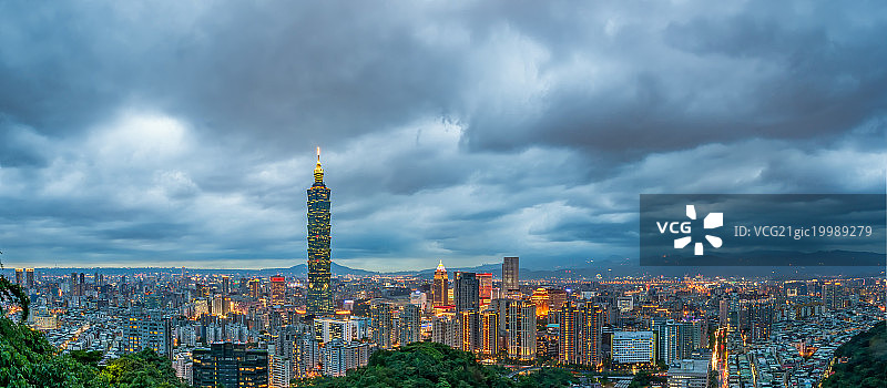 台北101大楼图片素材