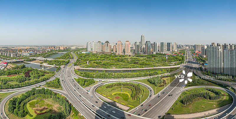 郑州城市风光图片素材