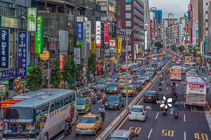台北街头图片素材