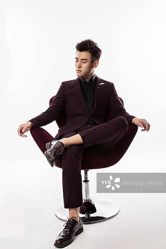 时尚商务男士图片素材