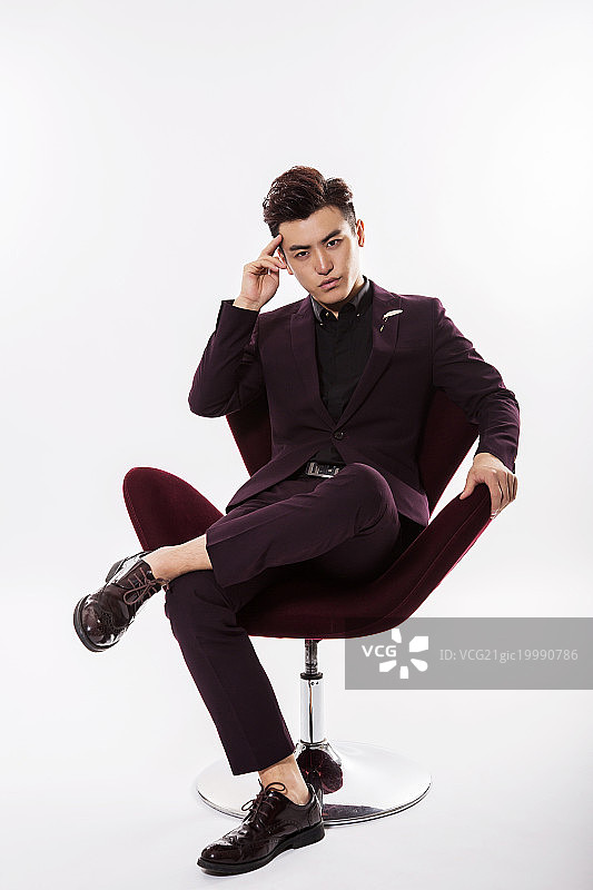 时尚商务男士图片素材