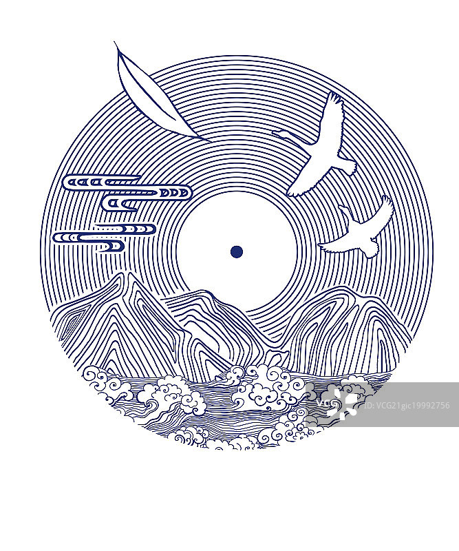 高山流水觅知音new图片素材