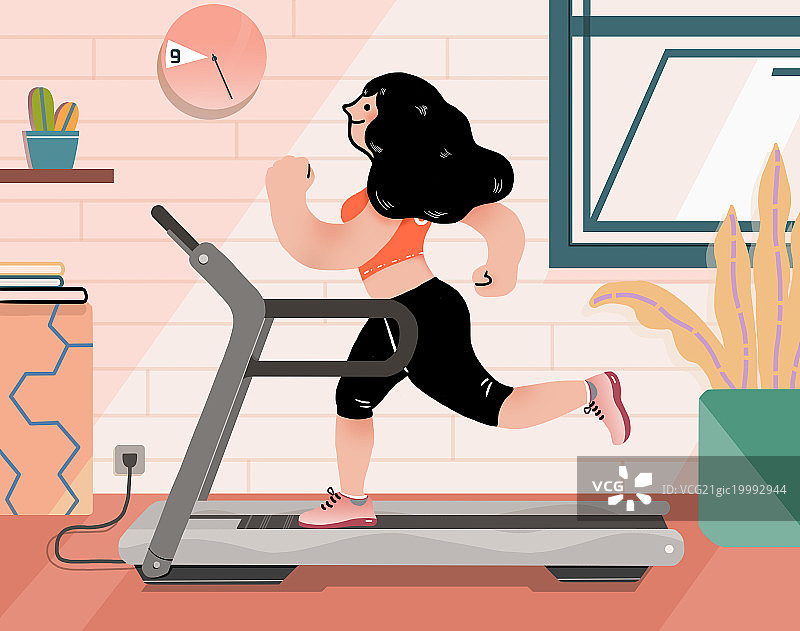 我爱运动身材好好图片素材