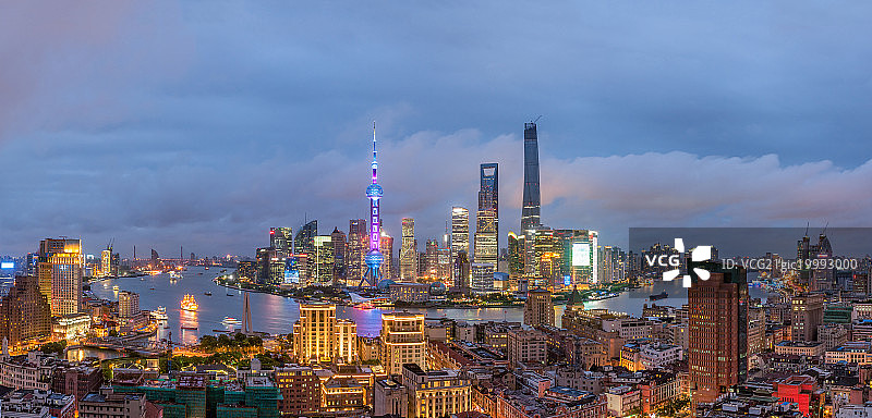 上海城市风光图片素材