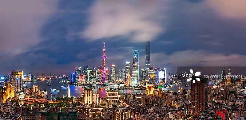 上海城市风光图片素材