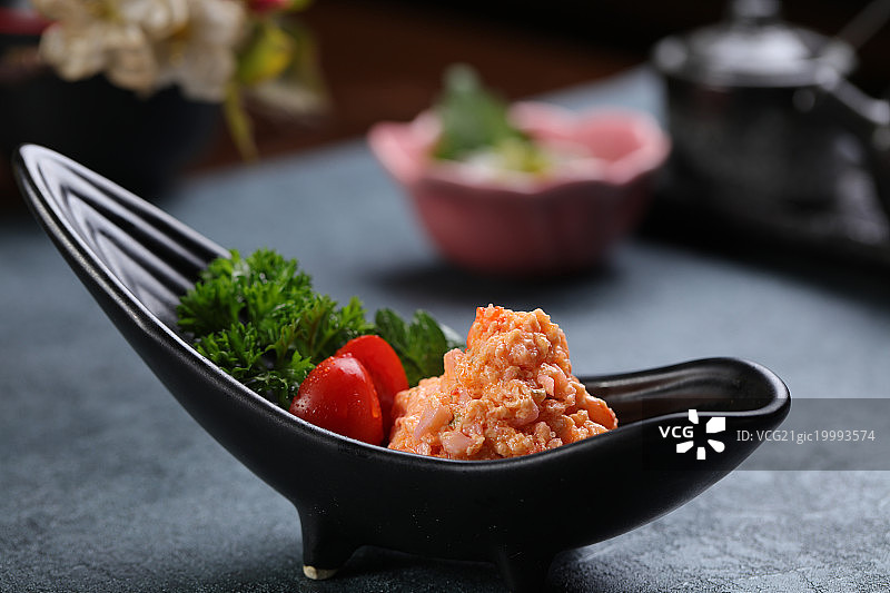 龙虾色拉图片素材