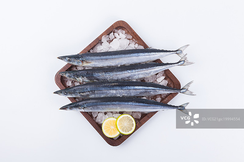 秋刀鱼图片素材