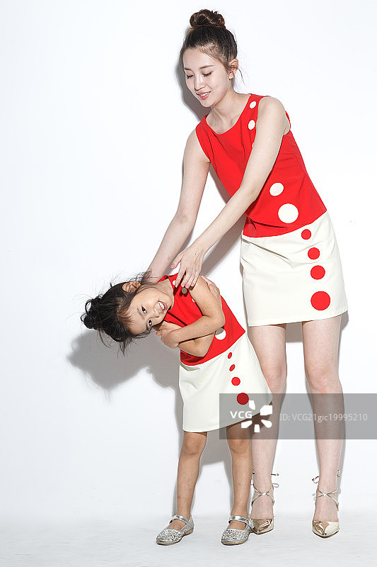 快乐母女图片素材