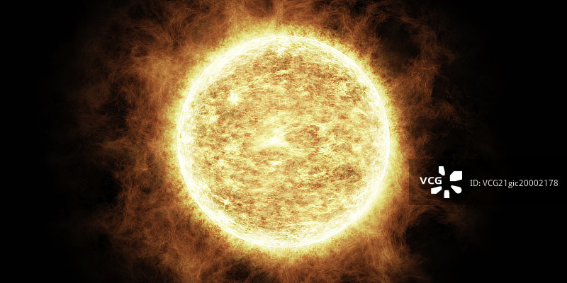 燃烧的太阳图片素材