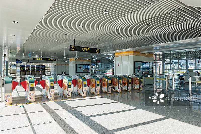郑州轨道交通车站站厅层图片素材