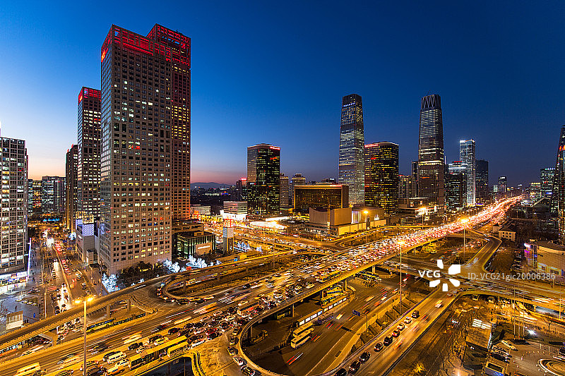 北京CBD国贸地区图片素材