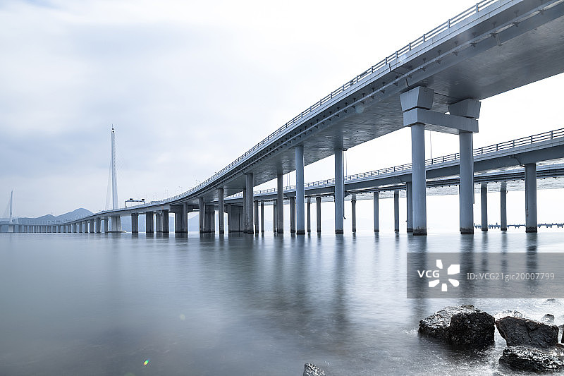 深圳湾公路大桥图片素材