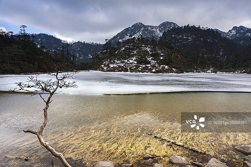 西昌螺髻山风光图片素材