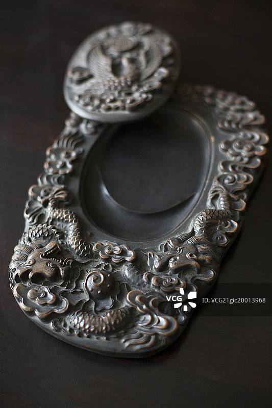 静物砚台图片素材