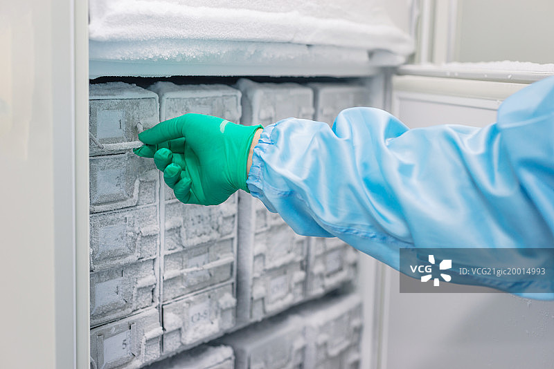 生物冰冻存放图片素材