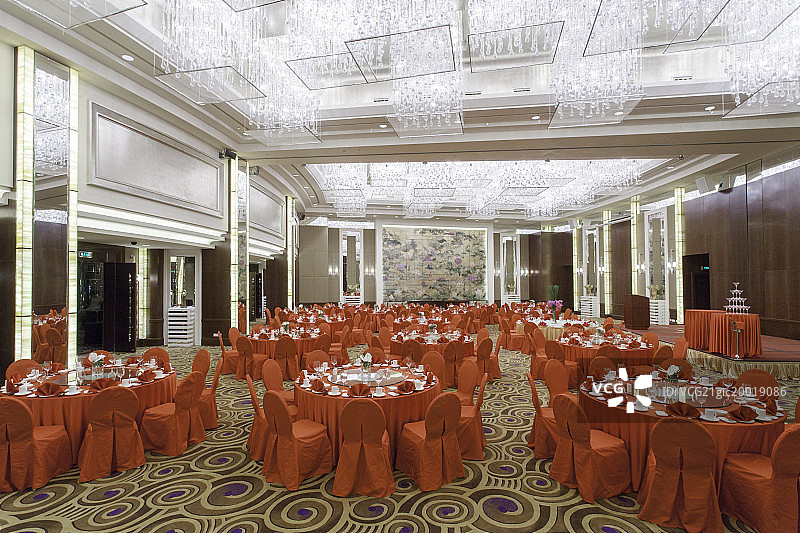 酒店--宴会厅中式婚宴图片素材