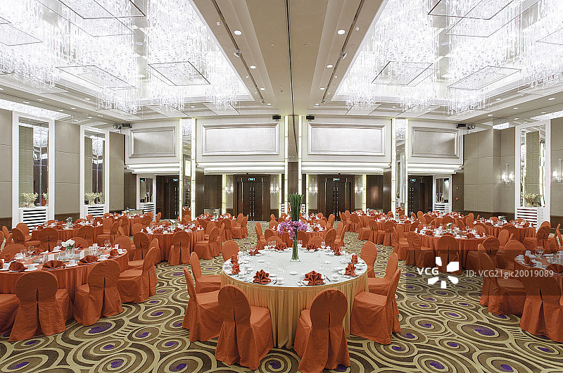 酒店--宴会厅中式婚宴图片素材