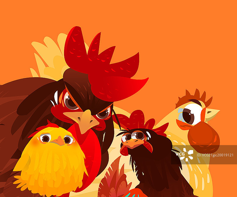 鸡年大吉图片素材