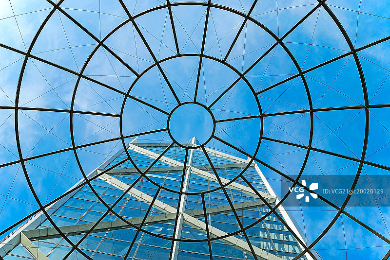 透明玻璃天窗图片素材