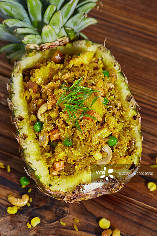 菠萝饭图片素材