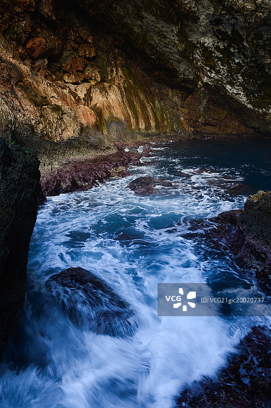 Saipan grotto 塞班蓝洞图片素材